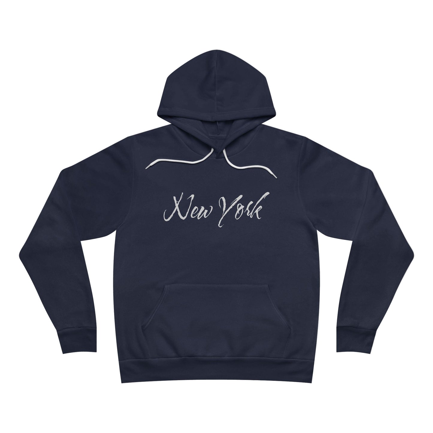 New York Script Hoodie — Cozy City Sweatshirt for Travelers & Locals