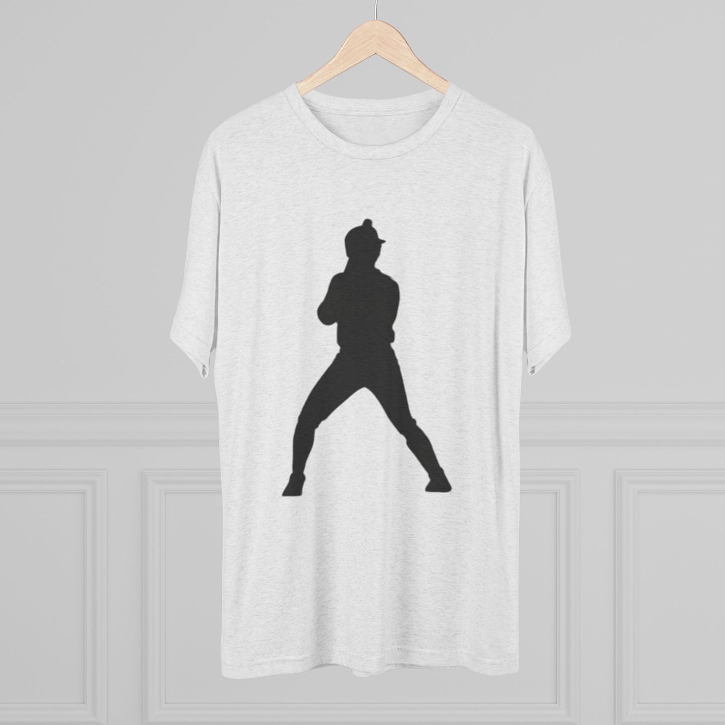 Baseball Stars Silhouette Tee — 22 Back Number Short-Sleeve Shirt
