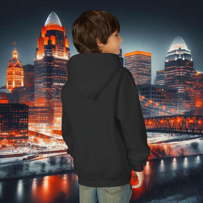 Gameday Sweatshirt, Youth Hooded Sweatshirt, Football Fan Gear, Team Spirit Apparel, Game Day Outfit, Sports Hoodie