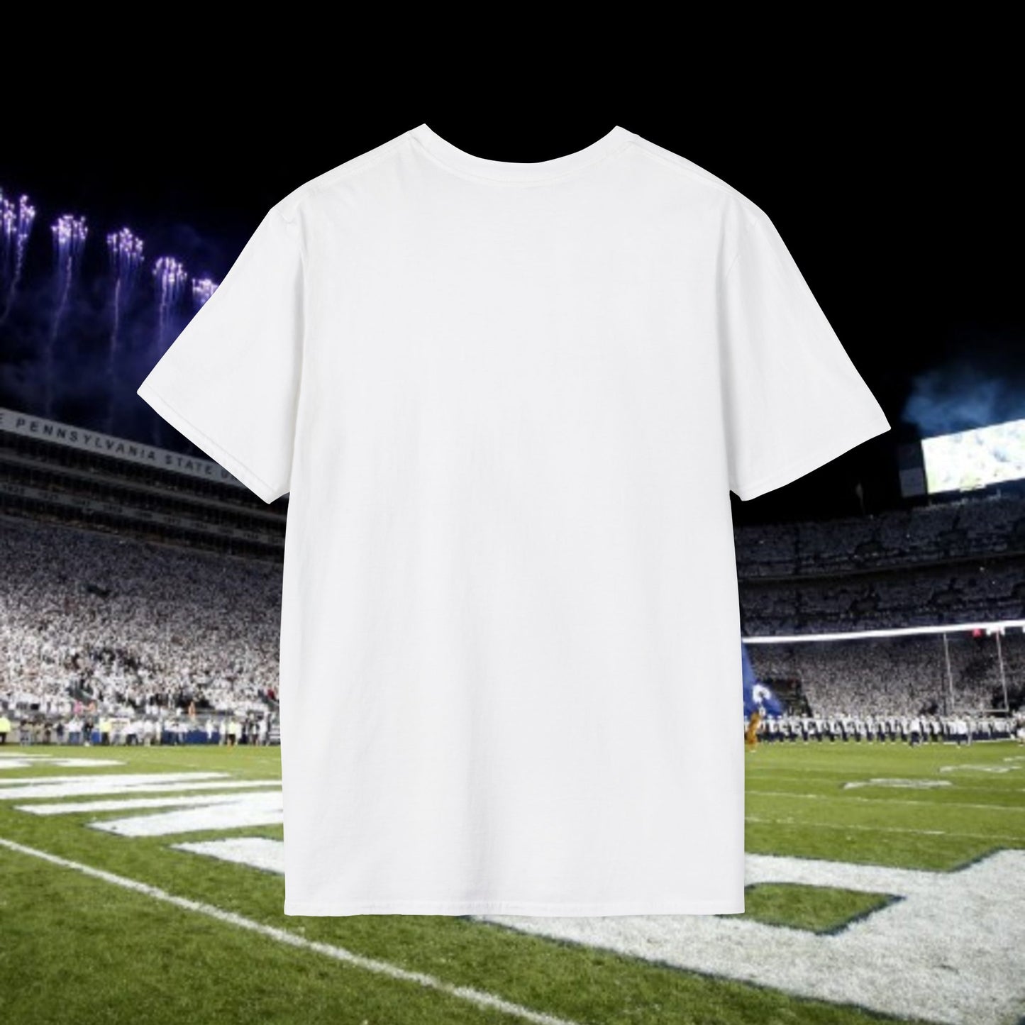 Fierce Silhouette Graphic T-Shirt, Unisex Tee, Gameday Shirt, Casual Wear, College Fashion, Gift for White Out Game