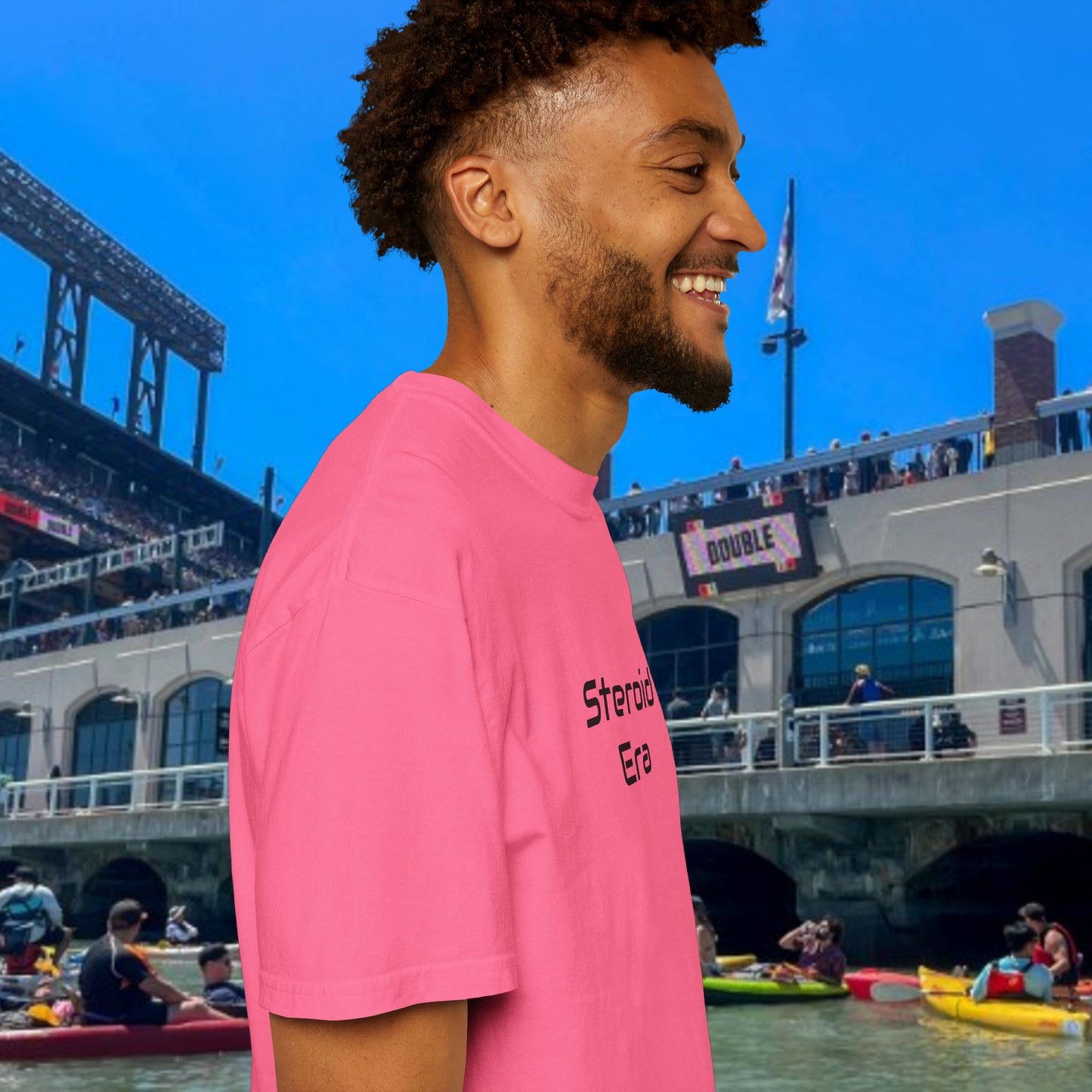 Vintage Baseball Unisex Garment-Dyed T-shirt, 90's Steroid Era Tee Shirt, Athletic Sports Tee, Retro Baseball Shirt, Sports Fan Gift,