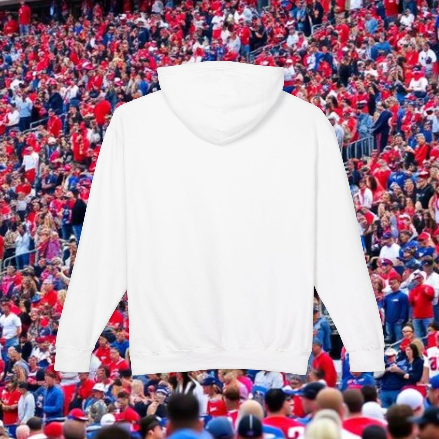 Oxford Lightweight Hoodie, Unisex Casual Wear, Perfect for Game Days, Gift for Sports Fans, Western Style Sweatshirt