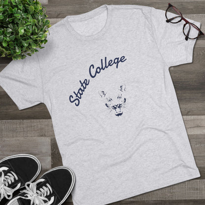 State College T-Shirt, Soft-Style Tri-Blend for Ultra Comfort, Perfect for Gameday and Tailgates