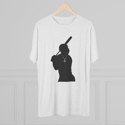 Baseball Silhouette Tee — New York 'G' Logo Short-Sleeve Shirt