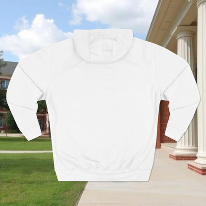 Cozy Fleece Hoodie - "We Live It" Comfort Apparel, Casual Wear, Gift for Friends, Cozy Hoodie