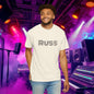 Russ Unisex T-Shirt with Retro Design, Hip-Hop Shirt, Casual Wear, Unique Style, Russ Apparel