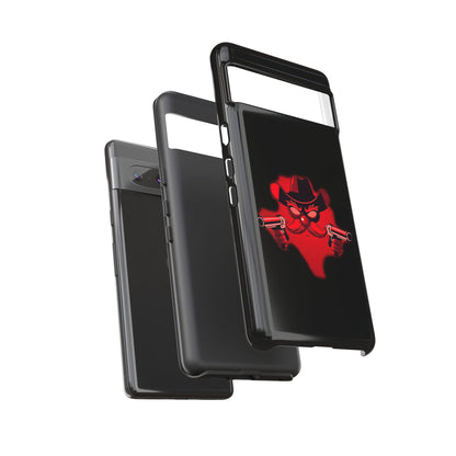 Tough Phone Case, Texan Theme, Protective Phone Cover, Gift for Sports Fans, College Football Fan Accessory