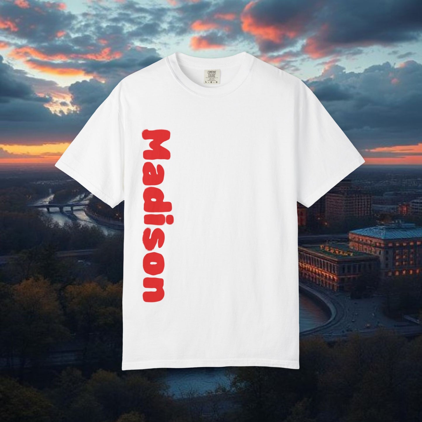 Wisconsin Pride Unisex T-shirt, Casual Wear, College Apparel, Game Day Shirt, Gift for Fans, Summer Fashion