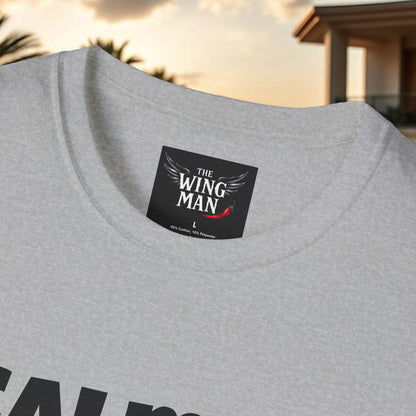 Calm Vibes Unisex Softstyle T-Shirt | Relaxing Tee, Chill Shirt, Gift for Stress Relief, Casual Wear, Mindfulness Apparel