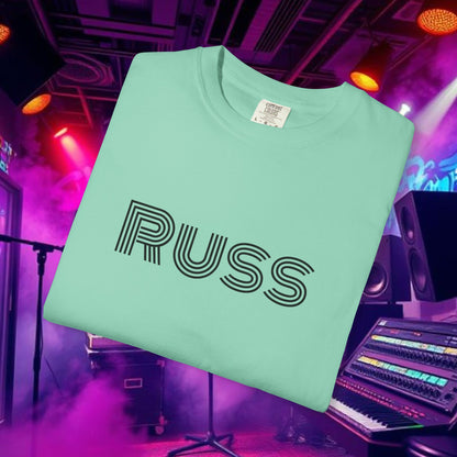 Russ Unisex T-Shirt with Retro Design, Hip-Hop Shirt, Casual Wear, Unique Style, Russ Apparel