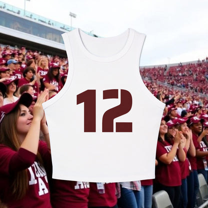 Cheerful Game Day Tank Top, Supportive Athletic Wear, Perfect for Sports Events, Casual Outing, Summer Gatherings, Gameday Fashion