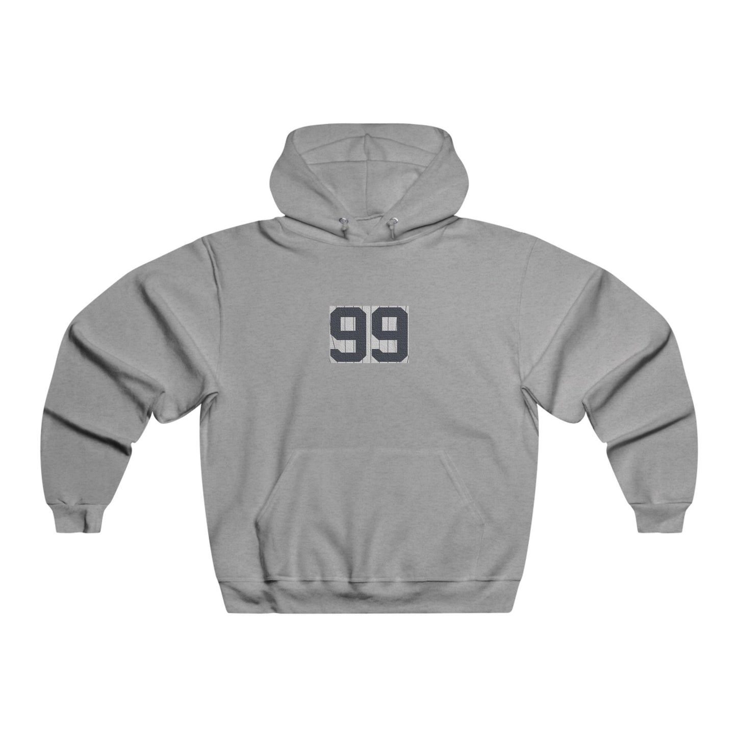 #99 Men's NUBLEND® Cozy Graphic Hoodie - Sporty Style for Everyday Wear, Ideal for Baseball Fans