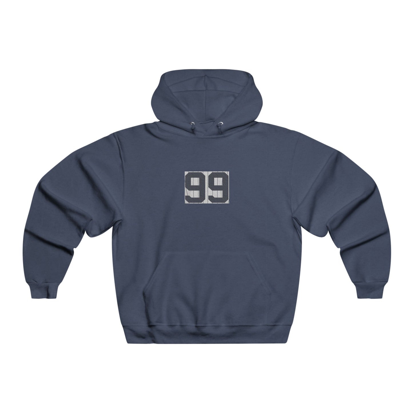 #99 Men's NUBLEND® Cozy Graphic Hoodie - Sporty Style for Everyday Wear, Ideal for Baseball Fans