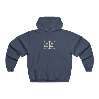 #99 Men's NUBLEND® Cozy Graphic Hoodie - Sporty Style for Everyday Wear, Ideal for Baseball Fans