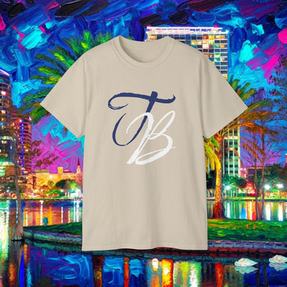 TB Monogram Tee — 813 Tampa Area Short-Sleeve T-Shirt