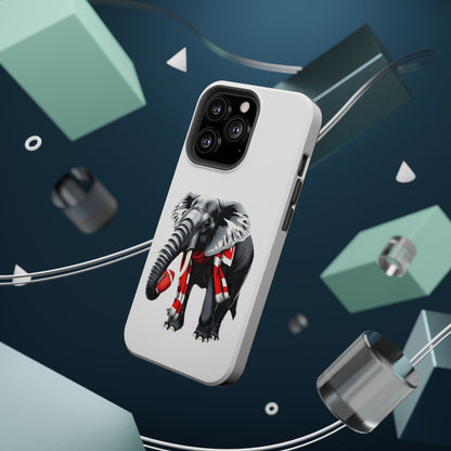 Vibrant Elephant Tough Cases - Unique Phone Case, Wildlife Lover Gift, Sports Team Accessory, Trendy Phone Cover, Fun Animal Design