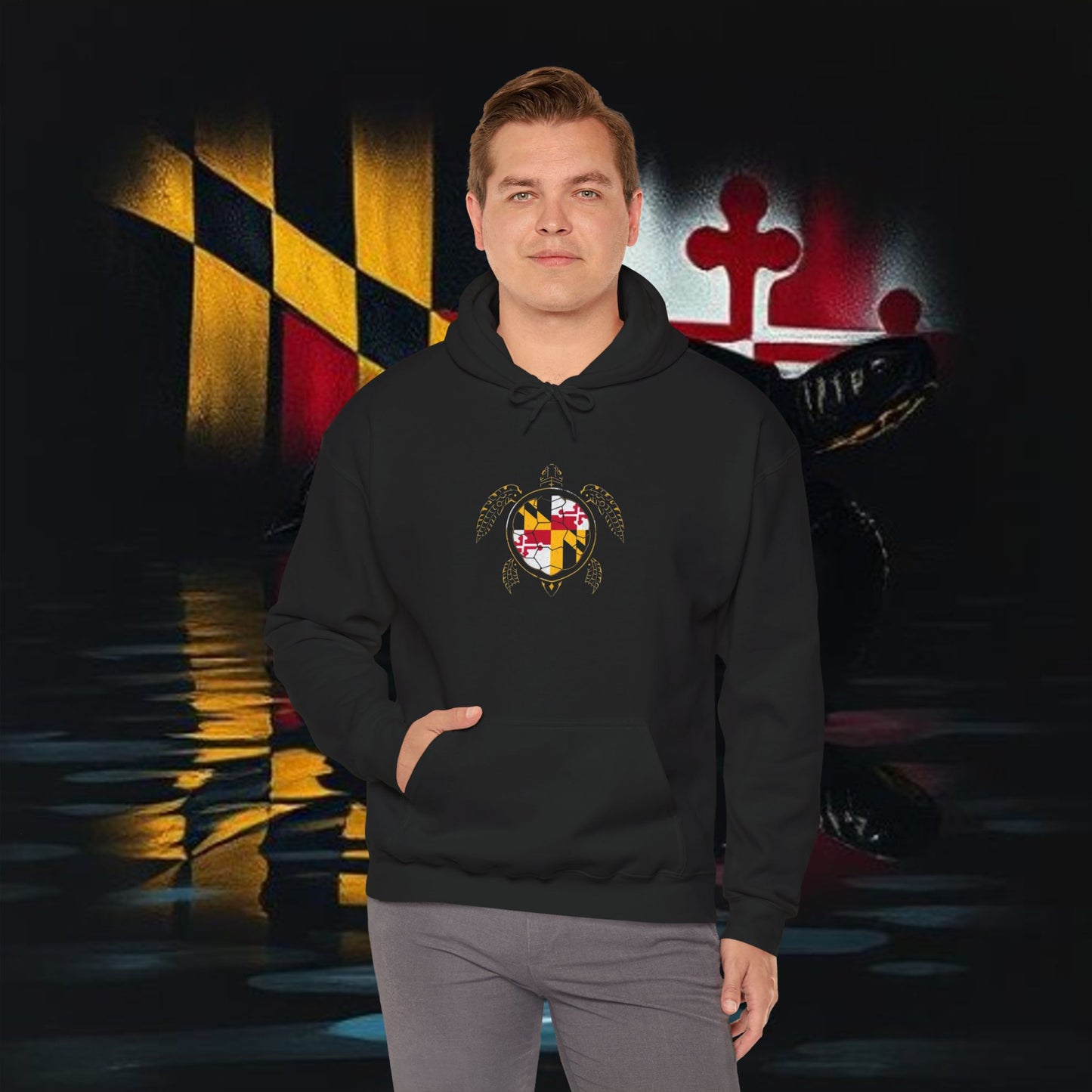 Maryland State Pride Hooded Sweatshirt