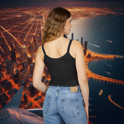 South Side Women's Spaghetti Strap Tank Top, Casual Summer Apparel, Vintage Graphic Tee, Music Festival Outfit, Gift for Her, Beachwear