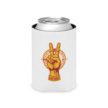 Victory Inspired Can Cooler, Fun Beverage Sleeve, Party Favor, Tailgate Essential, Gifts for Friends, Summer BBQ Accessories