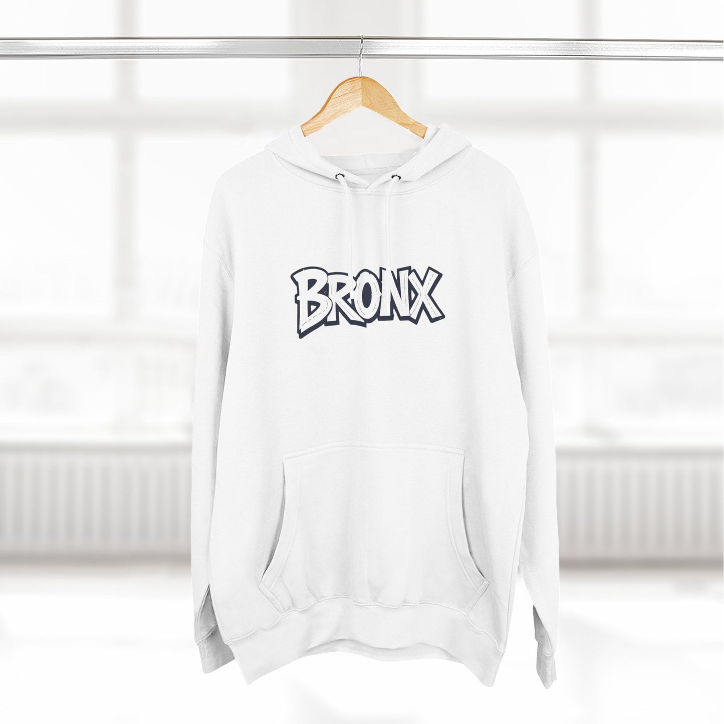 Stylish Bronx Fleece Hoodie - Cozy Streetwear for Fans, Perfect Gift for Baseball Fans, Casual Outfit, Unisex Hoodie, Urban Fashion