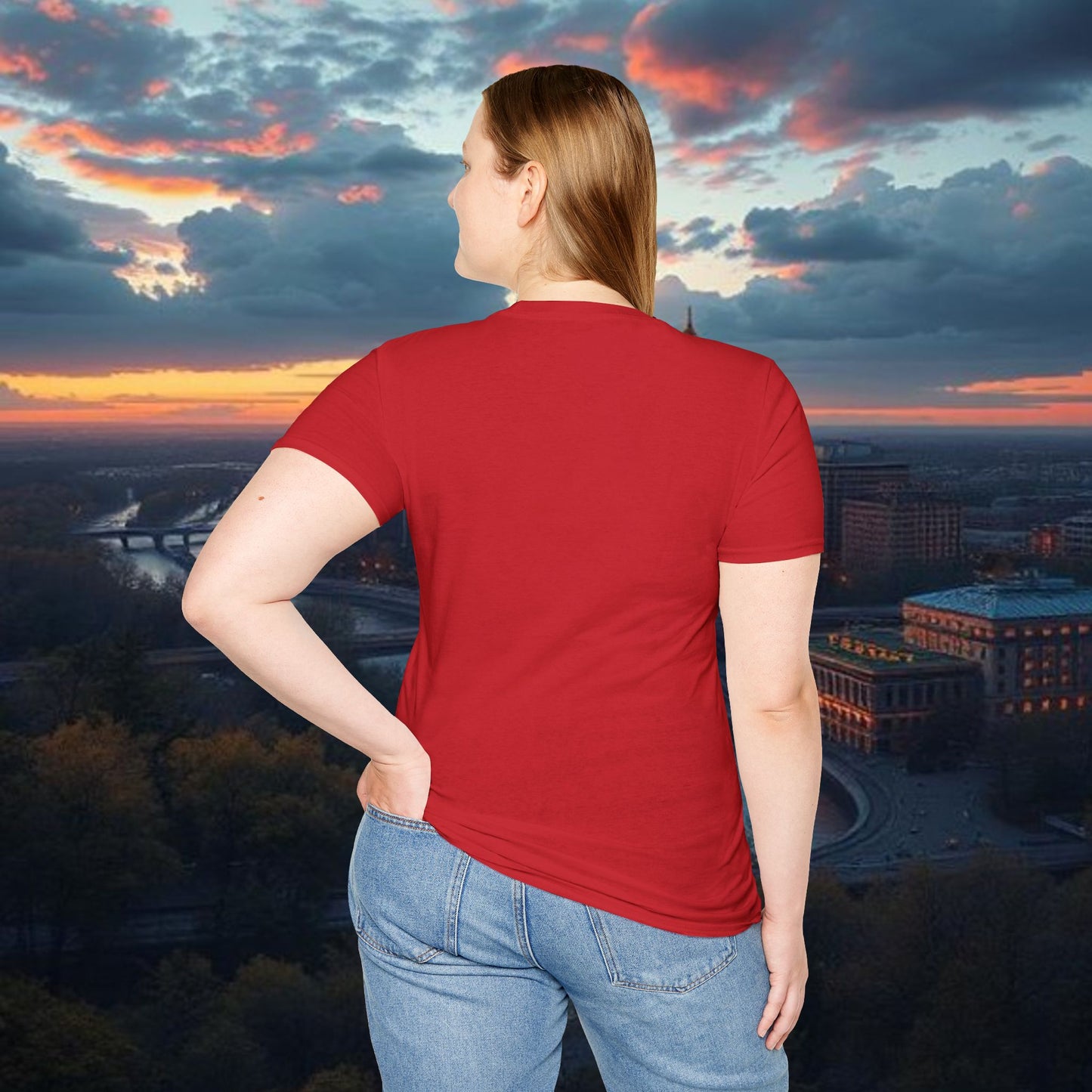 Wisconsin Softstyle T-Shirt, Unisex Tee, College Apparel, Game Day Shirt, Casual Wear, Gift for Fans