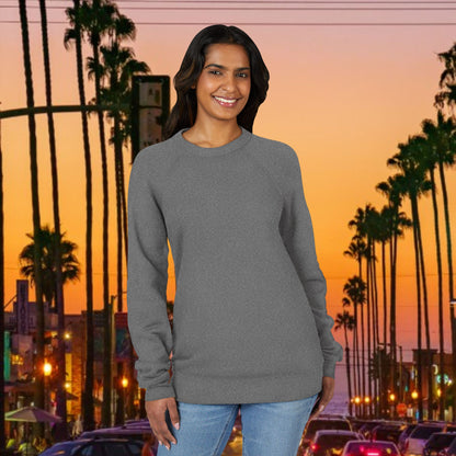 LA Script Raglan Sweatshirt, Super Soft Material and Comfortable Stylish Fit