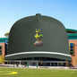Sunwashed Rope Cap - Vintage Mascot Football Duck Rope Brim Hat