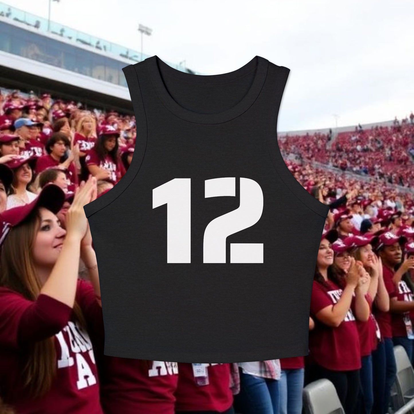 Cheerful Game Day Tank Top, Supportive Athletic Wear, Perfect for Sports Events, Casual Outing, Summer Gatherings, Gameday Fashion