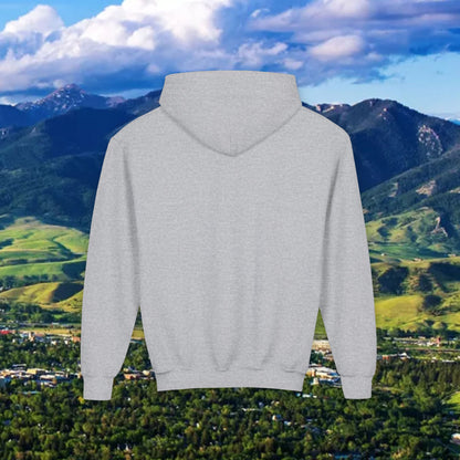 Youth Hoodie - '41' Minimalist Graphic Pullover