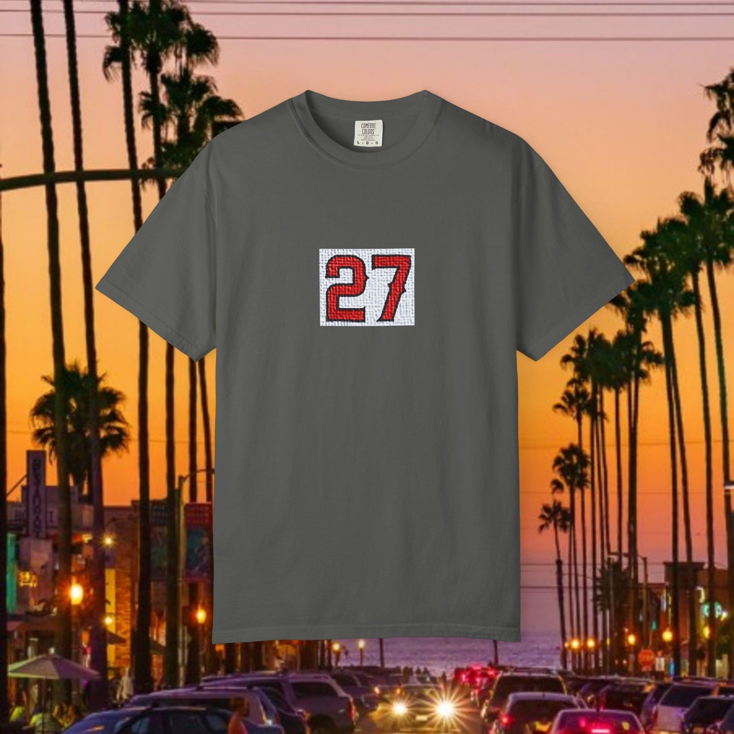 Legends #27 T-Shirt - Perfect Gift for Sports Fans, Baseball Fans, Vintage Style, Everyday Wear, Casual Outfit