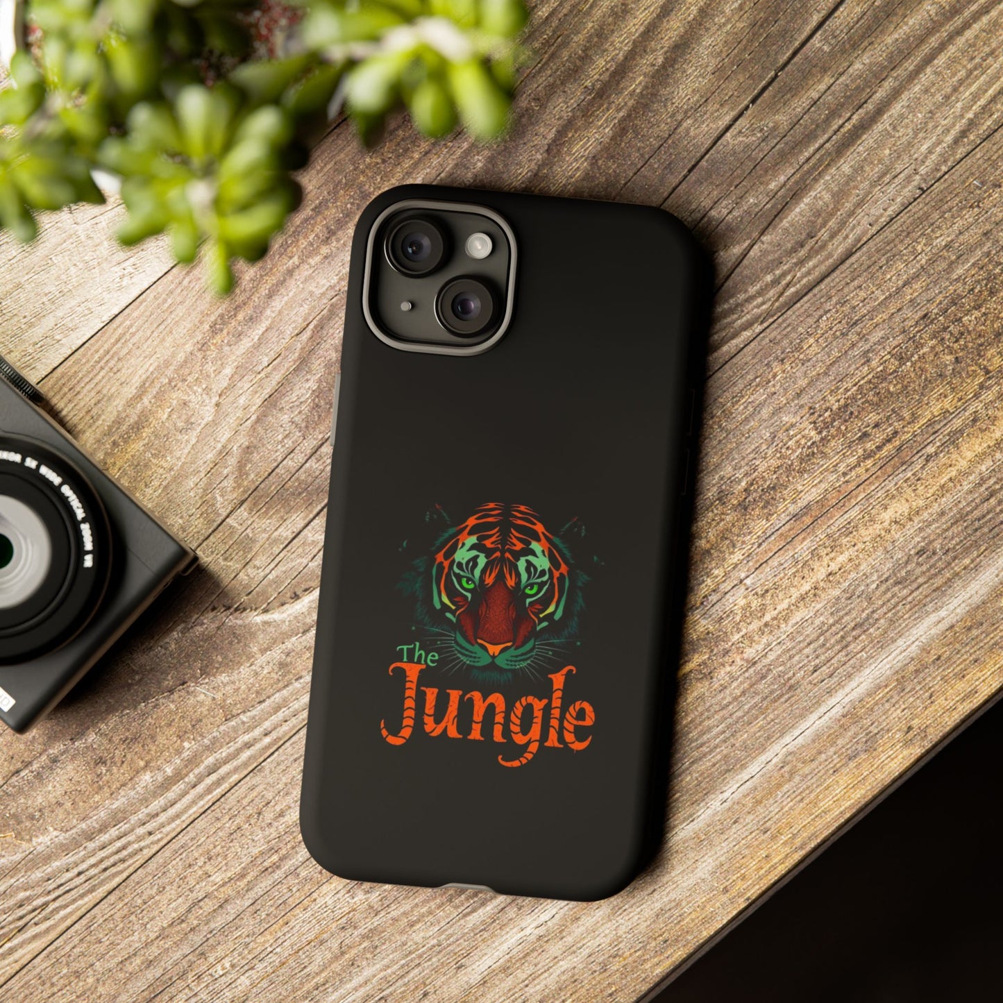 Phone Case, The Jungle Tough Phone Case for Football Fans, Friend Gift, Football Fan Accessories, Custom Phone Cover, Sports Team