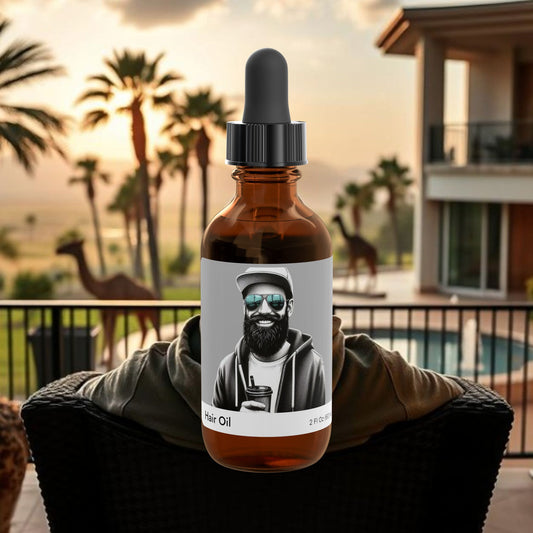 Beard Oil, Wing Man Vibes Only, 2oz - Grooming Oil, Men's Skincare, Facial Hair Care, Gift for Him, Beard Conditioner, Beard Growth Oil