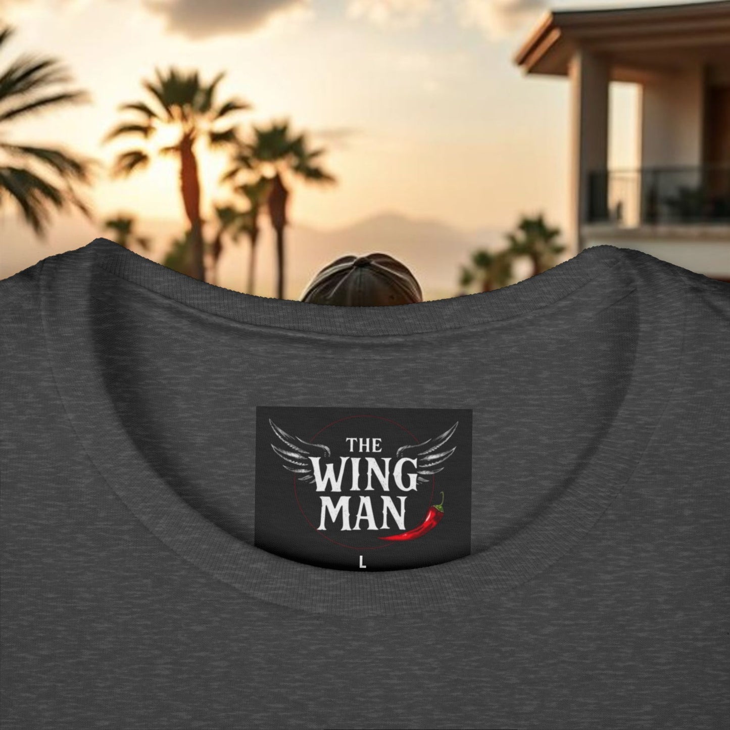 Wing Man Vibes Women's Softstyle Tee - Chill Vibes for Everyday Comfort, Graphic Tee, Casual Wear, Gift for Her, Summer Style, Inspirational Fashion