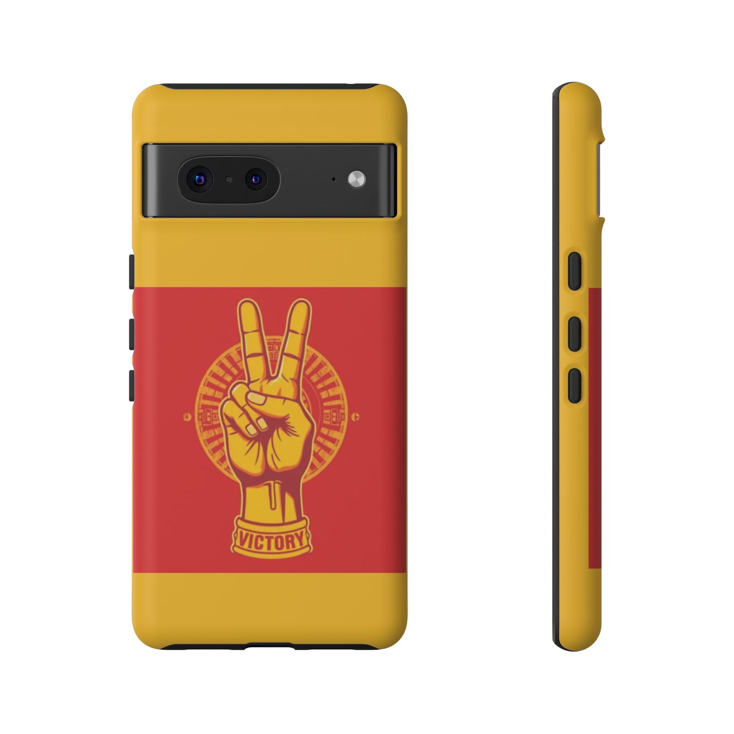 Victory Inspired Symbol Phone Case, Tough Phone Cover, Gift for Empowerment, Inspirational Tech Accessory, Unique Phone Protection