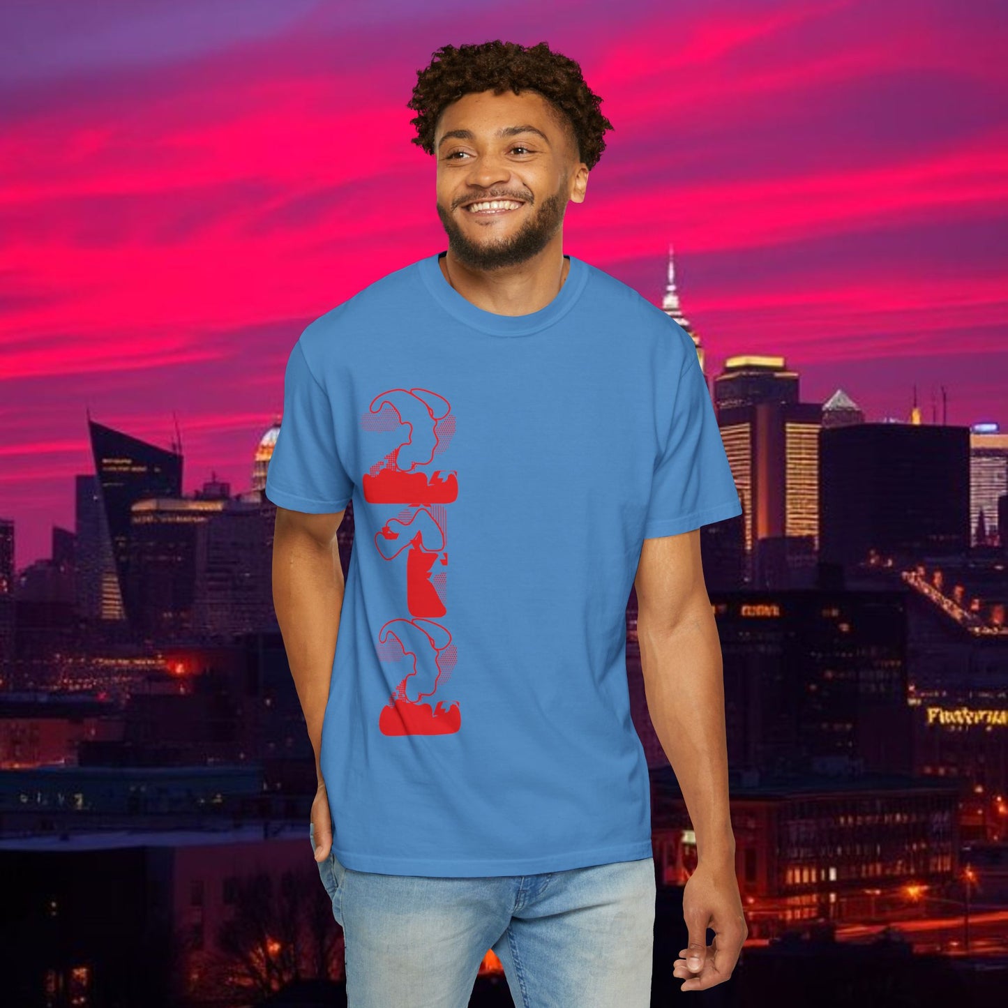 Philly Green Script T-Shirt