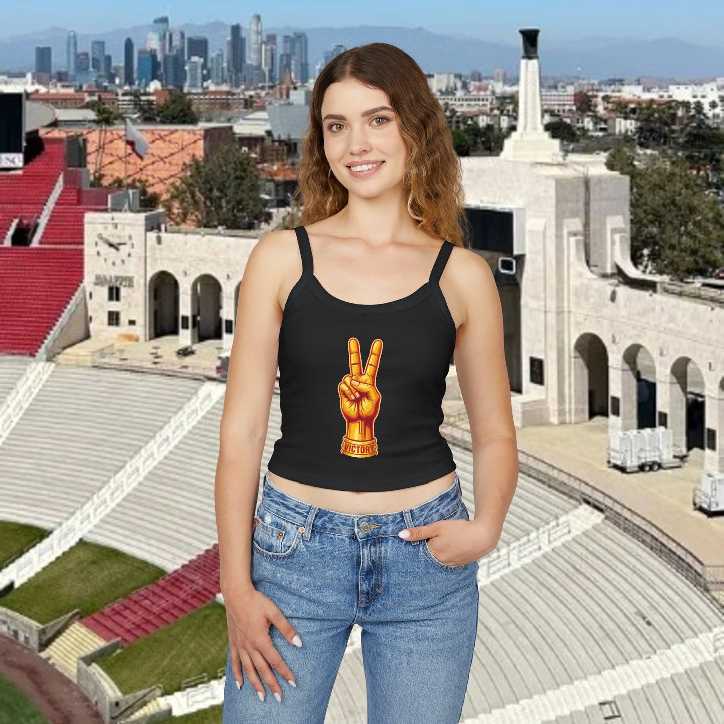 Victory Inspired Women's Tank Top | Boho Summer Top, Festival Wear, Yoga Top, Casual Style, Gift for Her