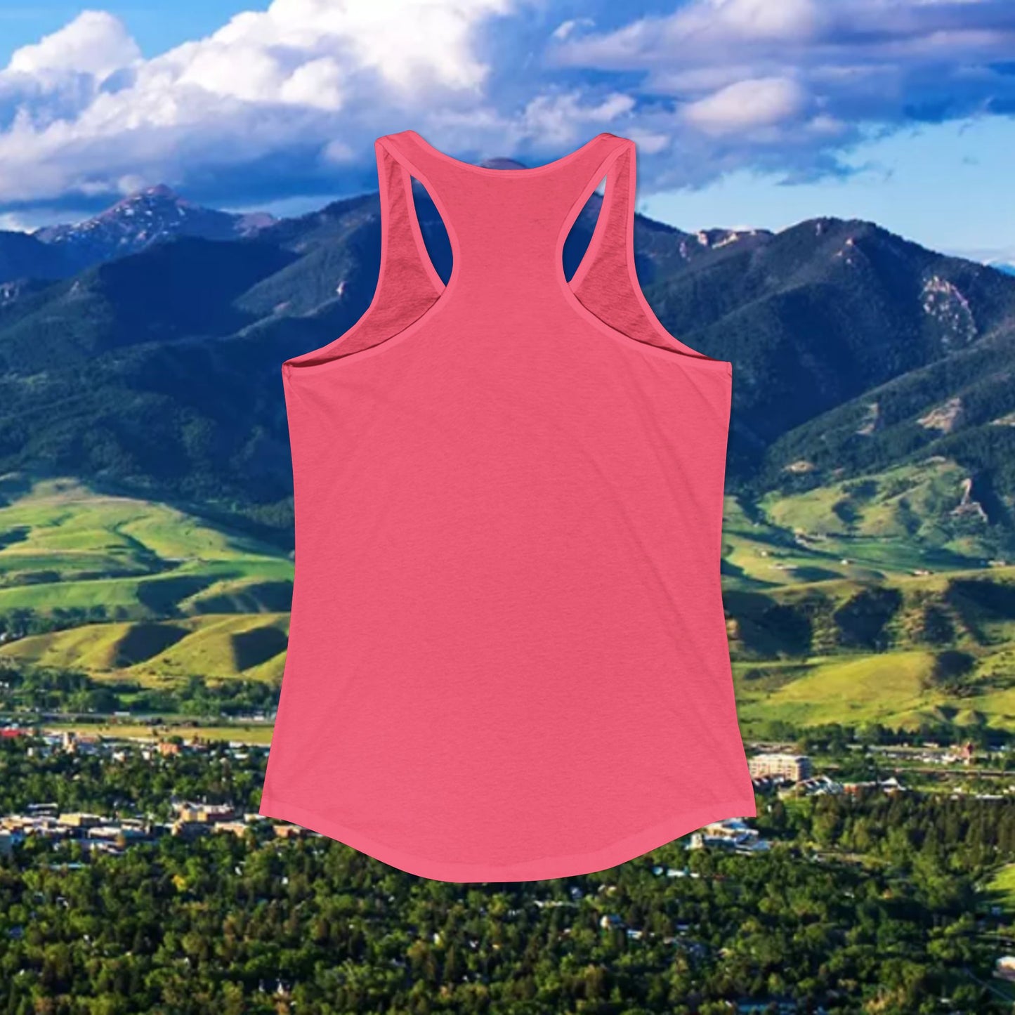 Bozeman Saturdays Racerback Tank, Women's Workout Top, Casual Summer Top, Gift for College Students