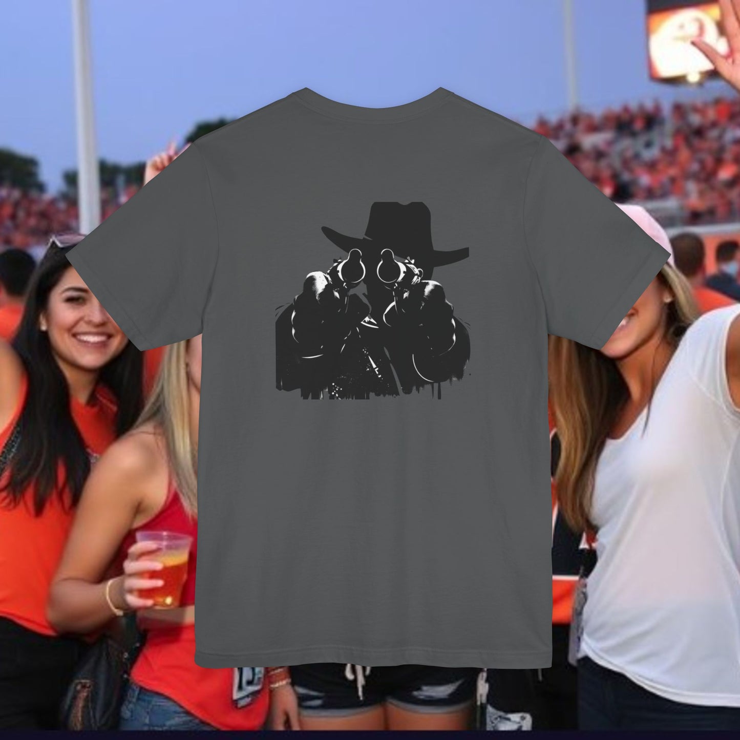 Stillwater Statement Tee, Unisex Short Sleeve Shirt, Casual Wear, College Gear, Festival Outfit, Unique Graphic Tee