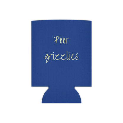Poor grizzlies Bobcat Can Cooler , Perfect for Games, Events, Gifts, Festivals, Summer BBQs, Fun Drinks