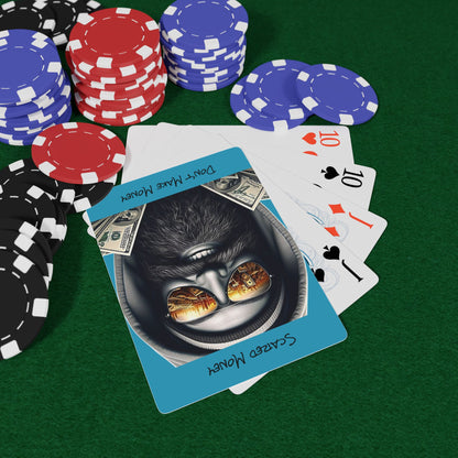 Custom Poker Playing Cards, Fun Game Night Accessory, Unique Gift for Gamers, Poker Night Essential, Casino Theme Decor