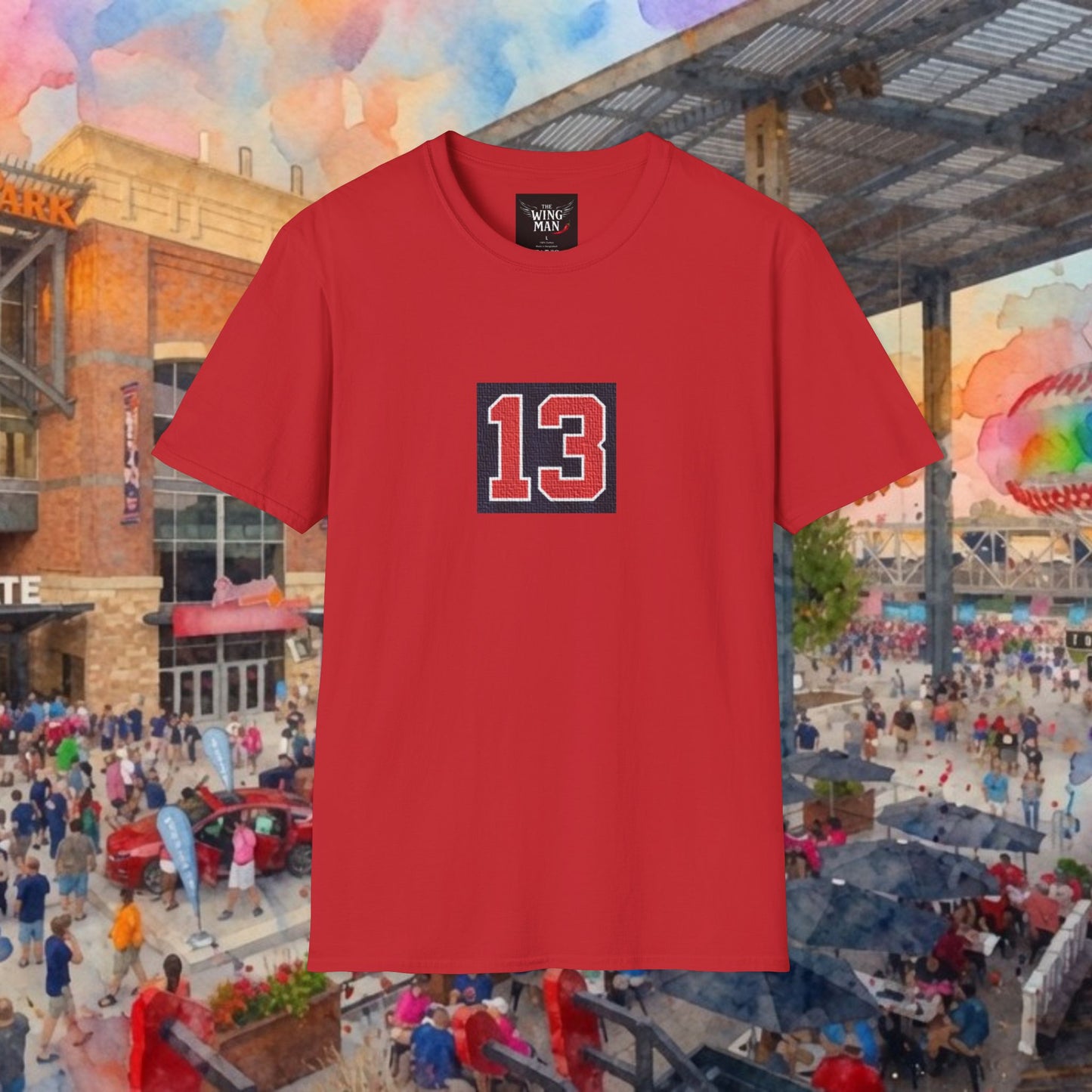 Baseball Stars Unisex T-Shirt, Softstyle Tee, Sports Fan Apparel, Gift for Athletes, Personalized Team Shirt, Casual Wear