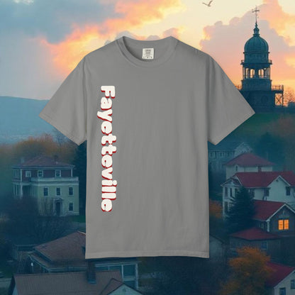 Fayetteville Game Day T-Shirt, Unisex T-Shirt, College Apparel, Sports Fan Gear, Perfect for the Tailgate
