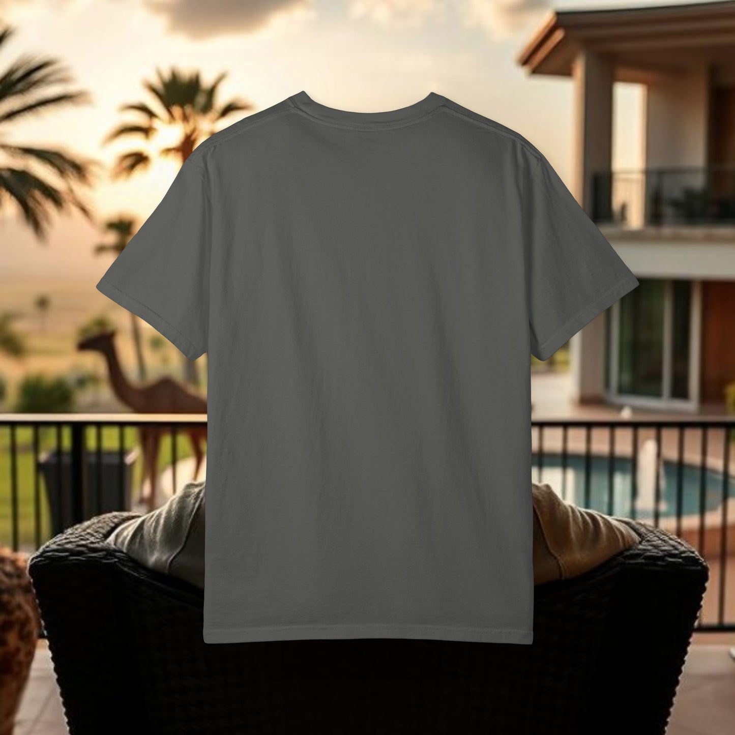 Unbothered Garment-Dyed T-Shirt, Relaxed Fit Tee, Casual Everyday Wear, Gift for Friends, Relaxation Apparel, Trendy Summer Top