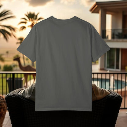 Unbothered Garment-Dyed T-Shirt, Relaxed Fit Tee, Casual Everyday Wear, Gift for Friends, Relaxation Apparel, Trendy Summer Top