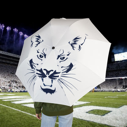 Rain Umbrella, Travel Umbrella for Rain & Sun, Lightweight Compact Umbrella, Unique Gift for Football Fans