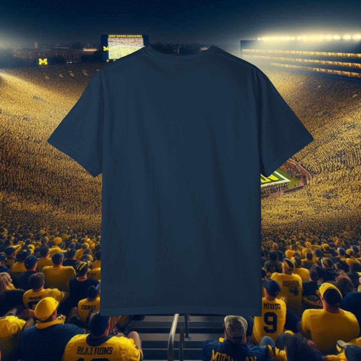 The Big House T-Shirt with Lion Design, Casual Wear, College Sports Apparel, Gift for Him/Her, Graphic Tee for Events, Fan Merchandise