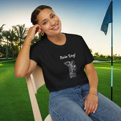 Rain Dog Unisex T-Shirt, Graphic Tee, Casual Wear, Gift for Dog Lovers, Everyday Style, Unique Design Shirt