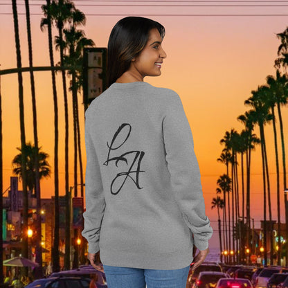 LA Script Raglan Sweatshirt, Super Soft Material and Comfortable Stylish Fit