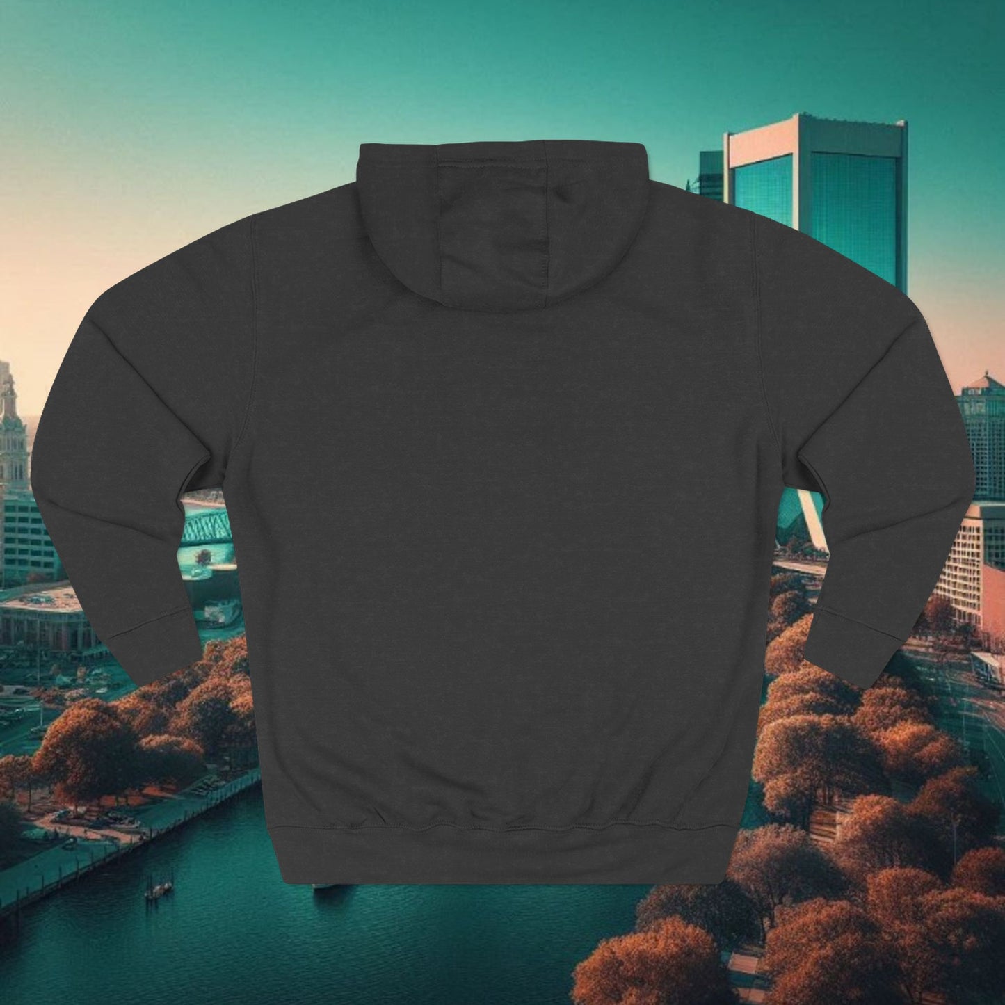 Duval Script Hoodie — Jacksonville City Name Pullover, 904 Area Code, Perfect for Gameday or a Concert