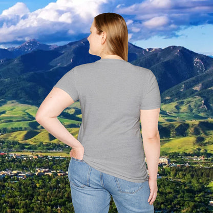 Upside Down FTG Unisex Softstyle T-Shirt - Trendy Fashion Tee, Everyday Comfort, Gift for Bobcat Fans, Gameday Wear, Relaxed Style